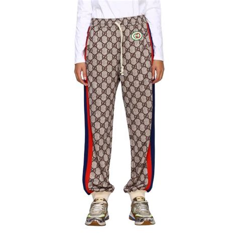 pantalincini gucci|gucci trousers for women.